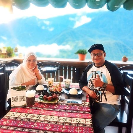 Daun Pisang Homestay And Restaurant Halal Food View Fanxipan Sa Pa Buitenkant foto